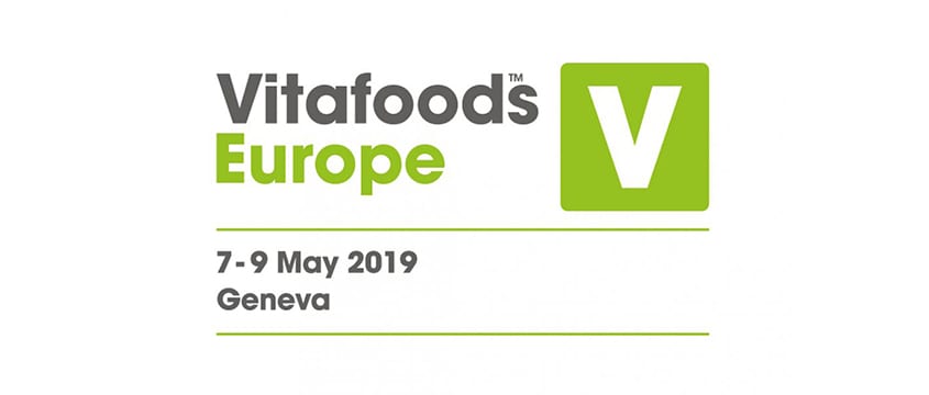 2019 5.7-5.9 TRB will participate in VITA FOODS EUROPE IN PALEXPO, GENEVA, SWITZERLAND